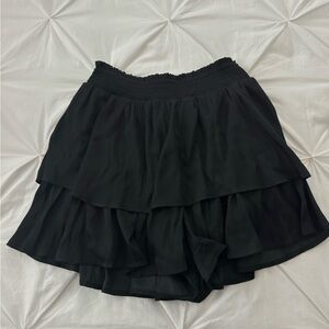 Ruffle mini skirt